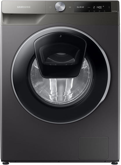 AI Control Machine À Laver Addwash WW90T684DLN/S3, Litonome, 9 Kg, 1400 Tr/Min, Wifi, Écodoseur, Vapeur, Charge Avant, 60 L X 85H X 55P Cm, Noir