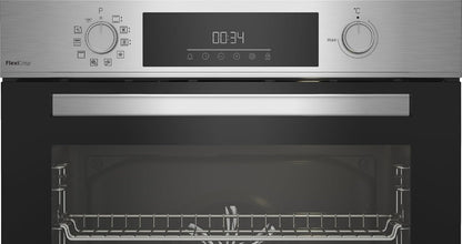BEKO Four Encastrable Pyrolyse BBIM12300XMPEF, Aéroperfect, 72 Litres,