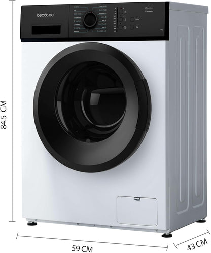 Lave-Linge 6 Kg Bolero Dresscode 620 E. Chargement Frontal, 1000 RPM, Faible Consommation D'Énergie, Drumclean, 15 Programmes, Kidlock, Prewash, Stérilisation 60ºc, Prrogramme Rapide 15'