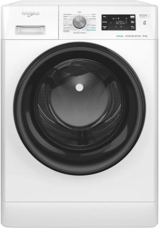 Lave-Linge Frontal 8Kg 1200 Tours/Min Blanc - FFB8258BVFR