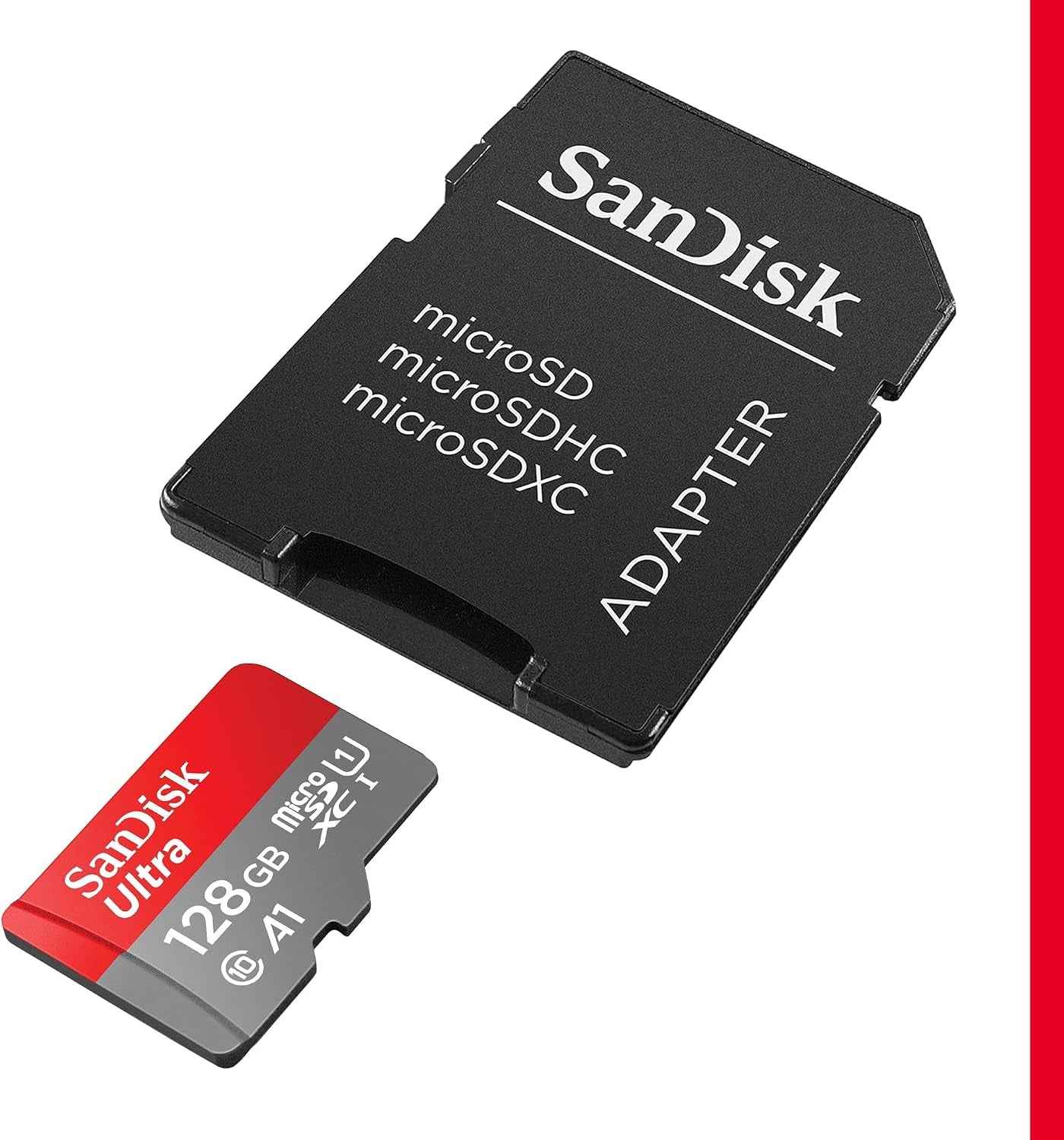128 Go Extreme Carte SDHC+ Rescuepro Deluxe, Jusqu'À 140 Mo/S, UHS-I, Classe 10, U3 - Twin Pack | Lot De 2 UHS-I, Full HD, C10, U1, A1, Idéal Pour Les Smartphones Android, Tablettes Et Appareils Photo MIL