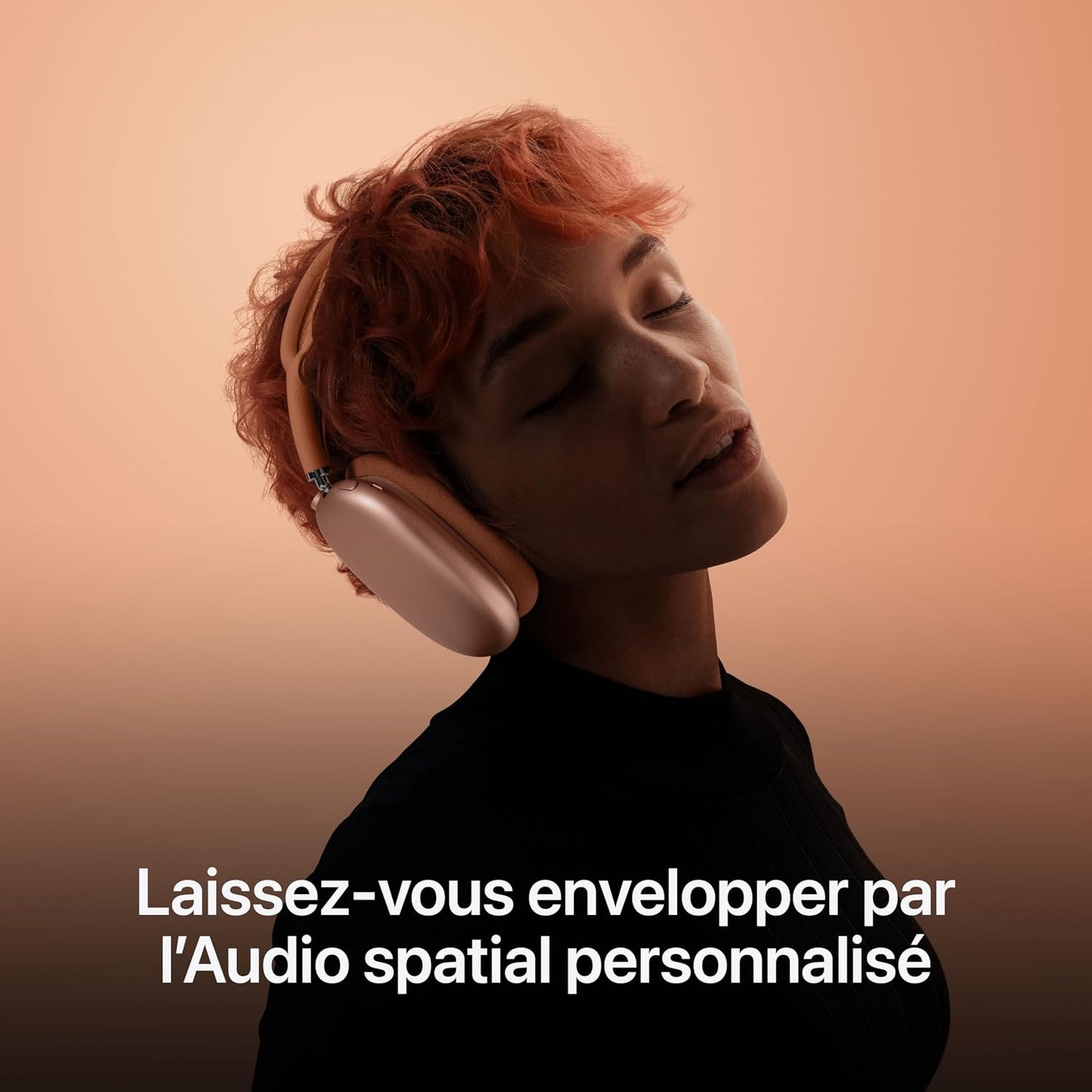 Airpods Max Casque Circum-Auriculaire Sans Fil, Réduction Active Du Bruit De Niveau Pro, Mode Transparence, Audio Spatial Personnalisé, Recharge USB C, Lumière Stellaire