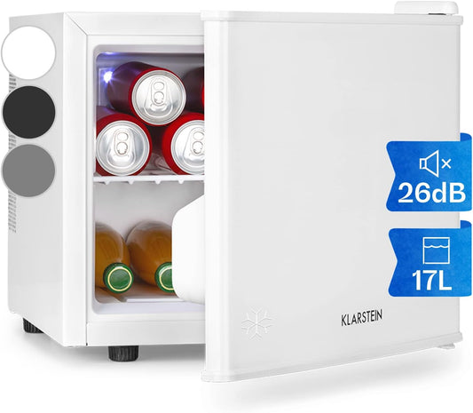 Mini Frigo De Chambre Pour Boissons, Petit Frigo Silencieux, Mini Bar Intérieur, Bières, Vins, Petit Refrigerateur Camping, 3 Niveaux De Refroidissement, Frigo Cosmetique, 0-15°C, 17L