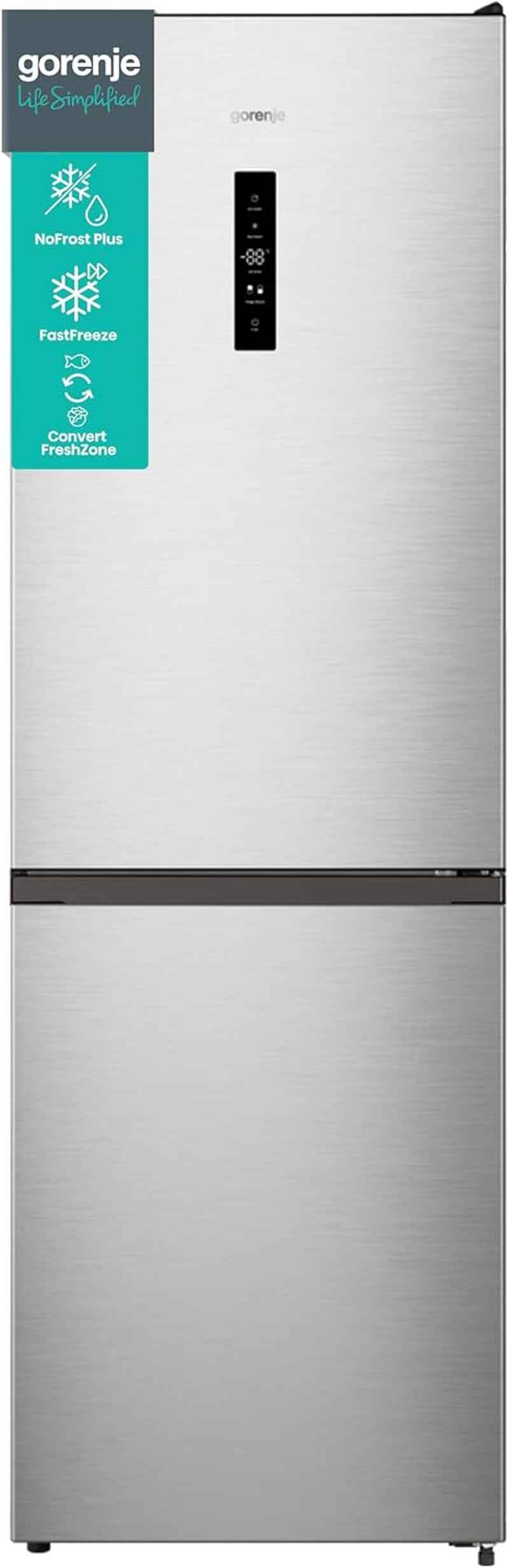 Réfrigérateur-Congélateur NRK619CAXL4, Technologie Inverter, Nofrostplus, Crispzone, Convertfresh Zone, Classe Énergétique C