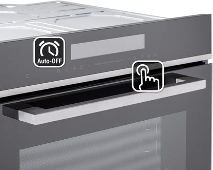 Cuisinière: 60Cm Four Encastrable EB8019EDP + 59Cm Plaque Induction IH85901FZ / Pyrolyse/Fonction Pizza/Gril/Circulation De L'Air/Air Chaud/Tiroirs Télescopiques / SET8019IH592FZ