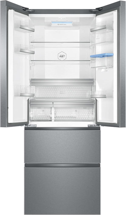 B3FE742CMJW Réfrigérateur Combiné FD 70 Série 5 - 458L (Réfrigérateur 307L + Congélateur 151L), Hauteur : 190 Cm, 296 Kwh/An, ABT, Myzone Pro, Humidity Zone, Distributeur Eau, Classe E