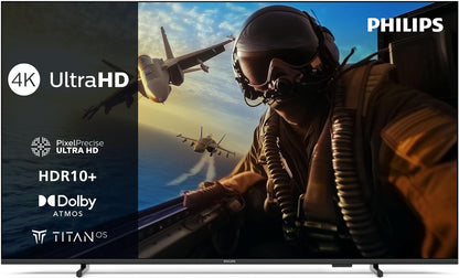 Philips 75PUS7000 4K LED Smart TV - Écran 75 Pouces Avec Plateforme Pixel Precise Ultra HD, Titan OS Et Son Dolby Atmos - Compatible Alexa Et Assistant Vocal Google