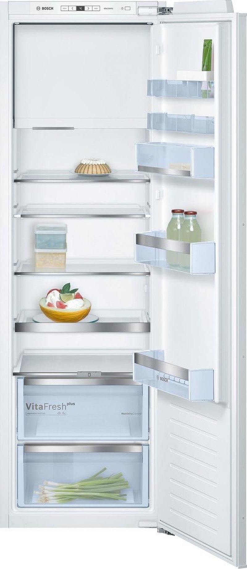 KIL82AFF0 Série 6 Réfrigérateur Encastrable Avec Congélateur/F/Hauteur De Niche 177,5 Cm / 222 Kwh/An/Réfrigérateur 252 L/Congélateur 34 L/Vitafresh Plus/Varioshelf