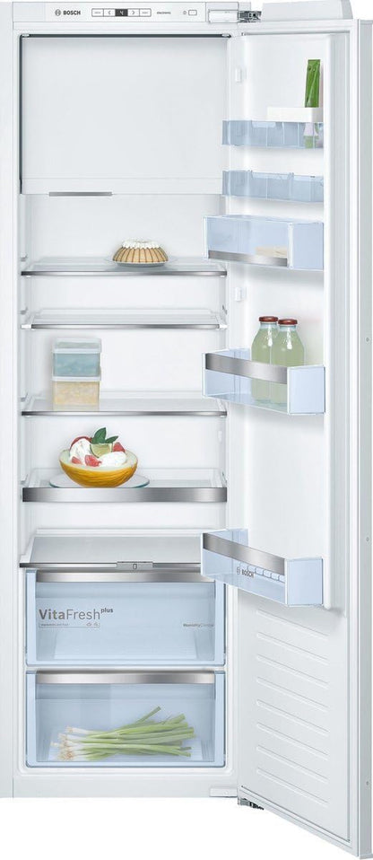 KIL82AFF0 Série 6 Réfrigérateur Encastrable Avec Congélateur/F/Hauteur De Niche 177,5 Cm / 222 Kwh/An/Réfrigérateur 252 L/Congélateur 34 L/Vitafresh Plus/Varioshelf