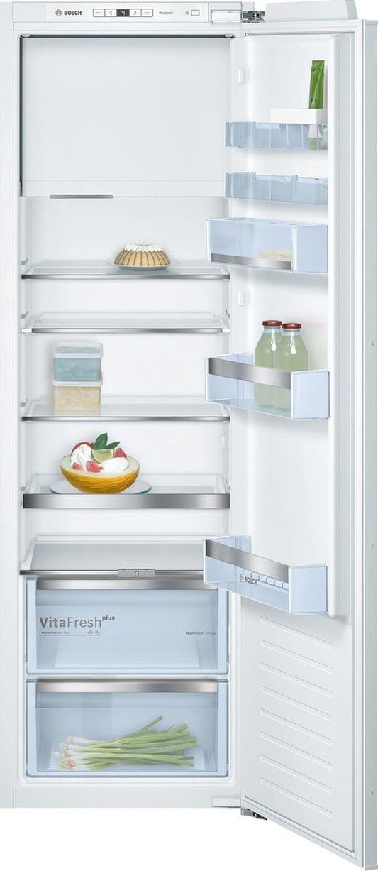 KIL82AFF0 Série 6 Réfrigérateur Encastrable Avec Congélateur/F/Hauteur De Niche 177,5 Cm / 222 Kwh/An/Réfrigérateur 252 L/Congélateur 34 L/Vitafresh Plus/Varioshelf