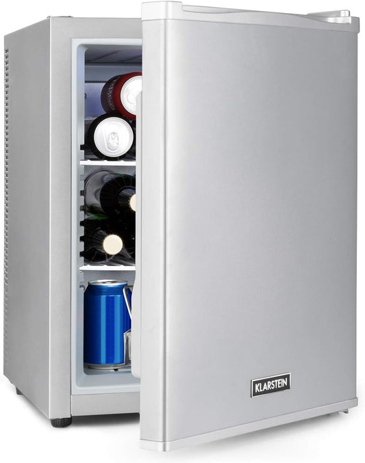 Petit Frigo De Chambre De 40L Pour Snacks Et Boissons, Frigo Top Silencieux, Mini Bar, Réfrigérateur Camping, Frigo Cosmetique, Refrigerateur Avec Étagères Réglables, 5-15°C