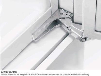 Bauknecht Kvie 2124 Réfrigérateur/Congélateur/A + + +/Hauteur 122 Cm/118 Kwh/An/173L Partie Isotherme/18L Partie Congélateur/Silencieux Avec Seulement 36 Db/Particulièrement Économie D'Énergie/Blanc