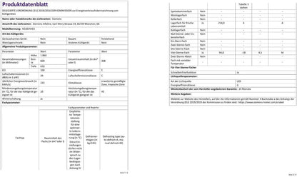 Iq300 KG36VVIEA Réfrigérateur-Congélateur Autoportante 308 L E Acier Inoxydable