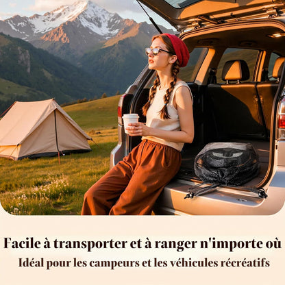 Set De Cuisine 10 PCS, Poêles Casseroles À Poignée Amovible | Batterie De Cuisine Tout Feux, Revêtement Antiadhésif En Granit Empilables Convient Aux Camping-Cars Et Au Camping