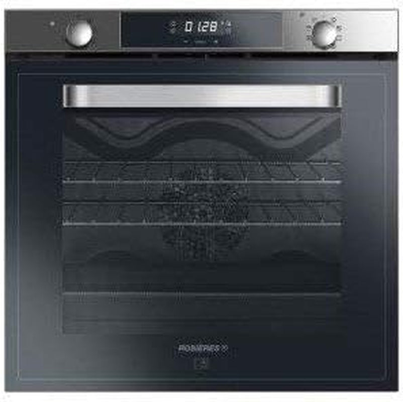 Four Encastrable Pyrolyse Rosieres RF8PIN - Four Multifonction Chaleur Tournante Ou Pulsée / 73 Litres / Classe a / Inox / Porte Froide (4 Vitres)