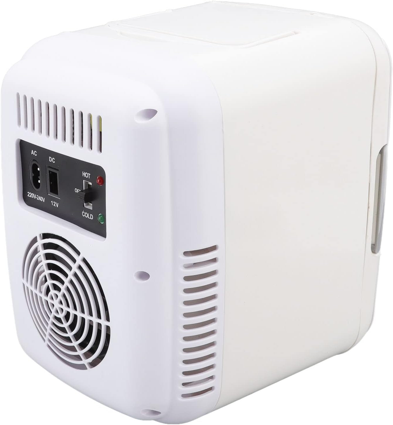 Mini Frigo 4L Pour Chambre - 12V Grande Capacité Réfrigérateurs Portatifs Glacière Et Réchauffeur Thermoélectriques Mini Congélateur Pour Dortoir, Bureau, Maison, Soins De La Peau, Maquillage