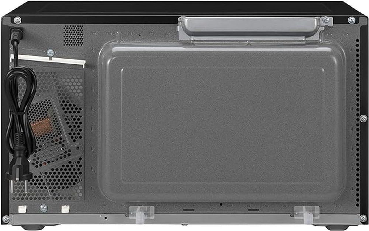NN-GT46KBSUG Four À Micro-Ondes Et Gril Avec Plateau Tournant, 31 Litres, Aacier Inoxydable, 1000 W, Grill 1100 W, 24 Programmes Auto, Écran LCD, Capteur Genius, Menu Junior, Noir