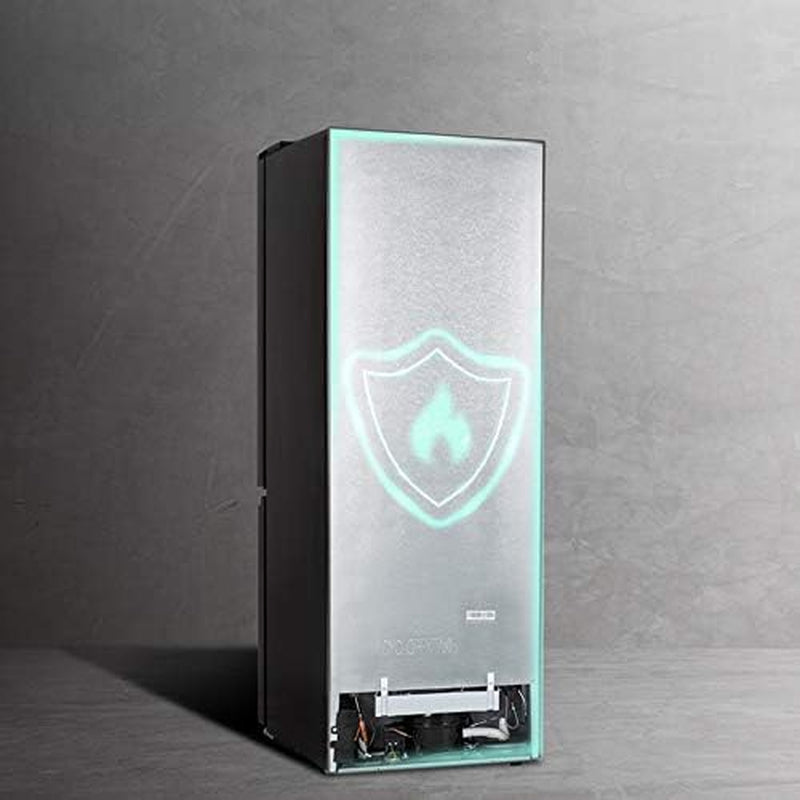 Hisense RB372N4AC2 Réfrigérateur-Congélateur Autoportante 292 L E Acier Inoxydable
