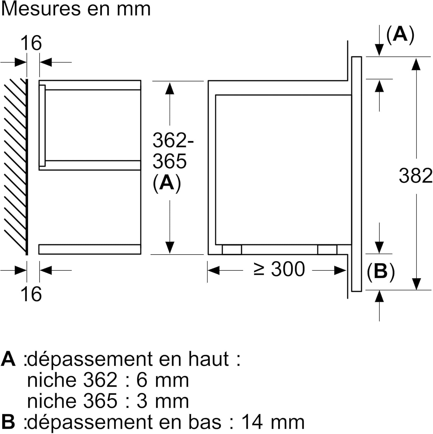 BFL634GS1 - Série 8 - Micro-Ondes Intégrable - 60 X 38 Cm - 21 Litres - Inox