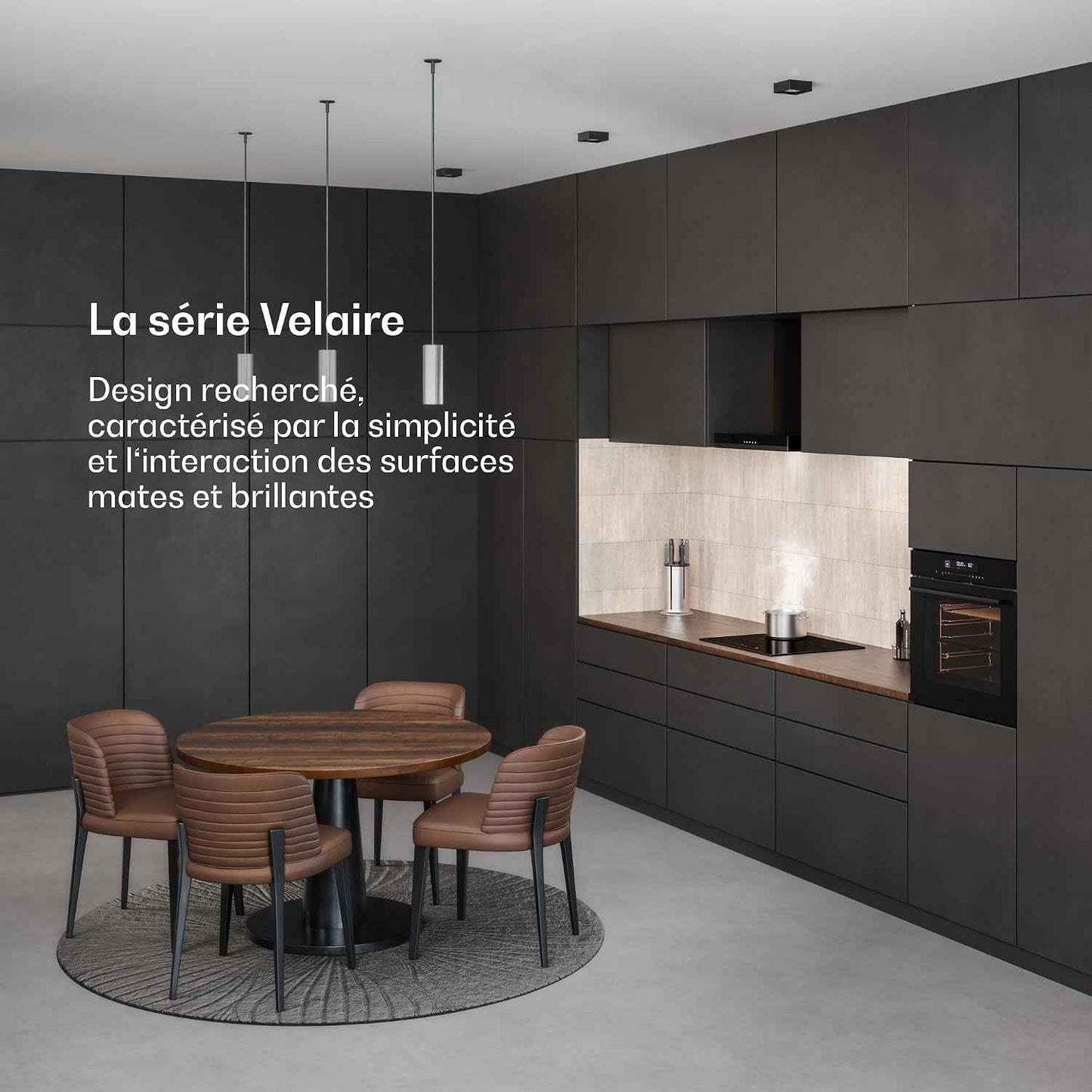 Klarstein Velaire Four Encastrable 60 Cm - 74L, 13 Modes, Classe A+, Commandes Tactiles, Nettoyage Facile, Four Électrique Encastrable, Minuterie, Noir