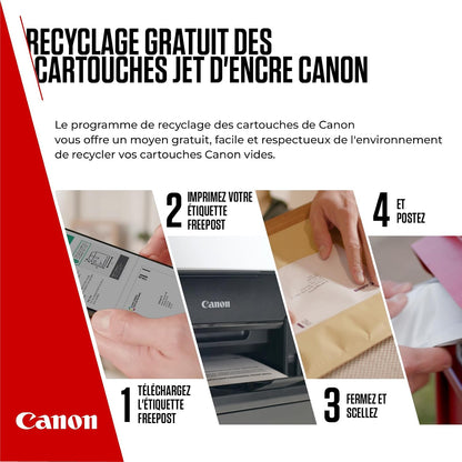 Canon CLI-581XXL Multipack Cartouches D'Encre D'Origine | Encre Canon Authentique - Noir plus Cyan, Magenta Et Jaune - Pour PIXMA TR8550, TR7550, TS6150, TS6151, TS8150 Et plus !