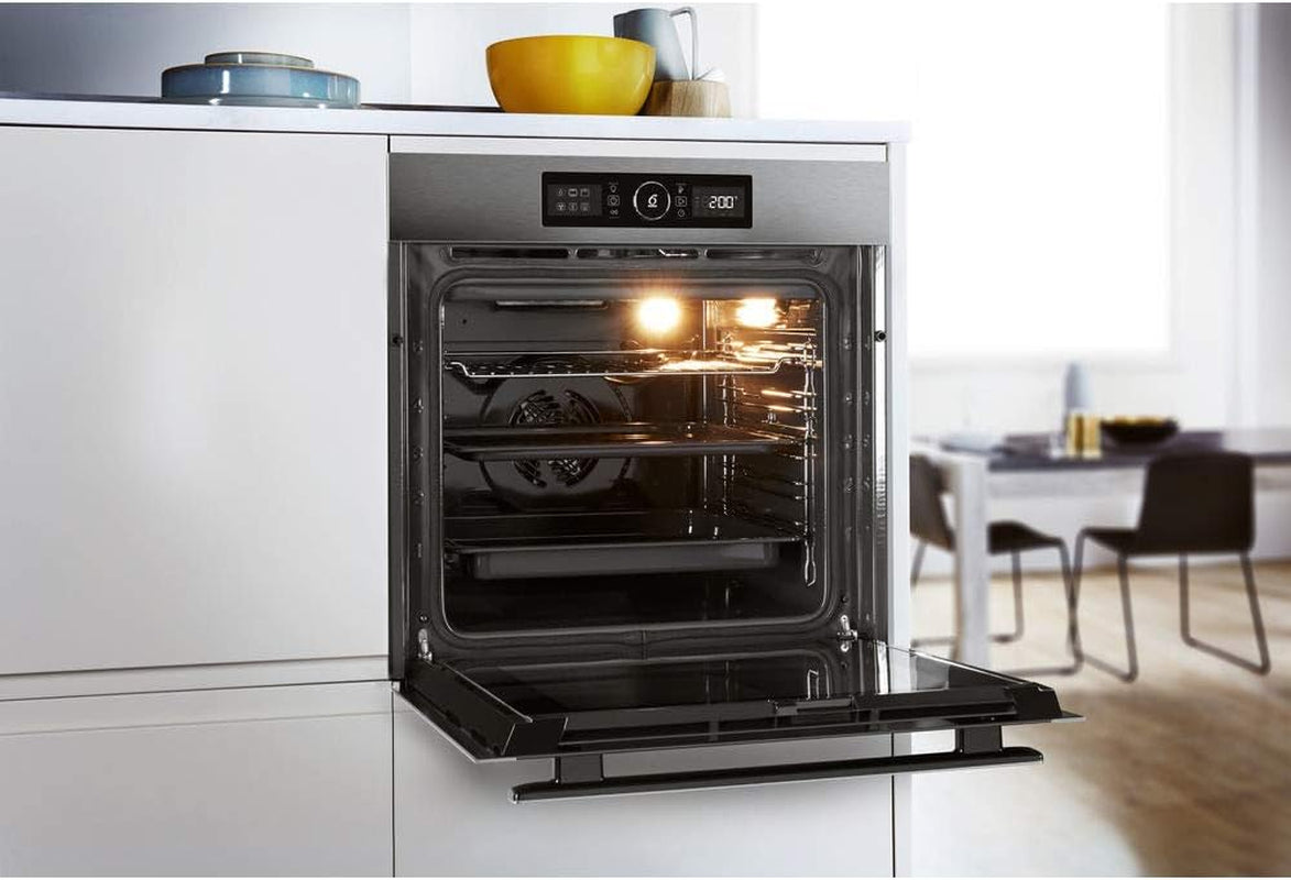 Whirlpool AKZ9 6270 IX Four Four Électrique 73 L Acier Inoxydable A+ - Fours (Moyenne, Four Électrique, 73 L, 73 L, a Pyrolyse, Acier Inoxydable)