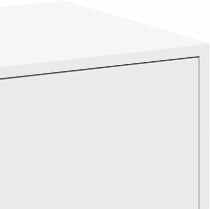 Armoire D'Apothicaire Blanche 30 X 41 X 174,5 Cm Bois D'Ingénierie