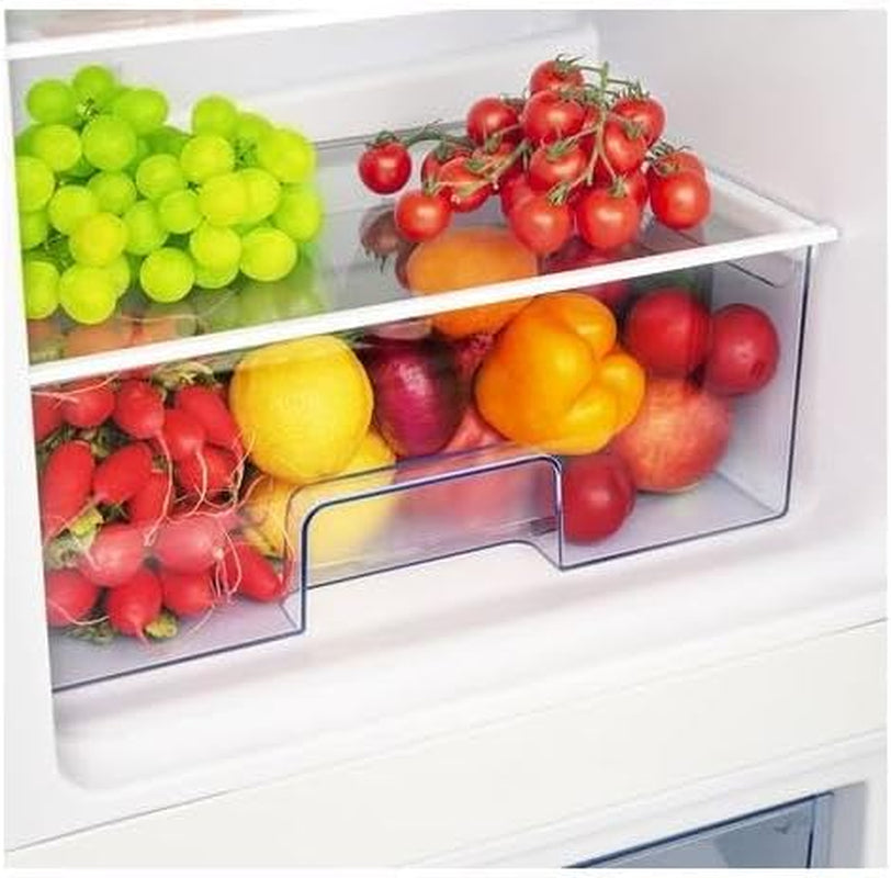 Amica KGC 384 110 E Stand Kühl-Gefrierkombination, 52Cm Breit, 148 Cm Hoch, 138 L, Automatische Abtauung, 2 Ablagen, Edelstahloptik