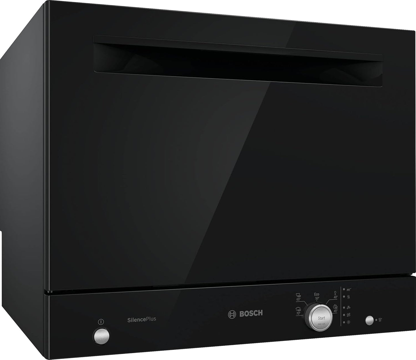 SKS51E36EU - Lave-Vaisselle Compact Série 2 - Pose-Libre, 55 Cm - 6 Couverts - 5 Programmes - Moteur Ecosilence Drive - Noir