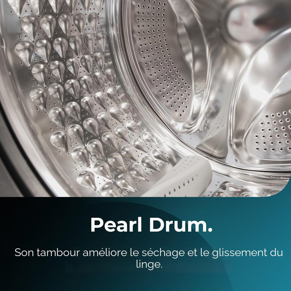 Lave Linge Frontal Bolero Dresscode 7150 Inverter A, Machine À Laver 7 Kg, 1400 Tr,Min, 12 Programmes, Classe A, Inverter Plus, Steam Max, Drum Clean, Départ Différé, Sécurité Enfant
