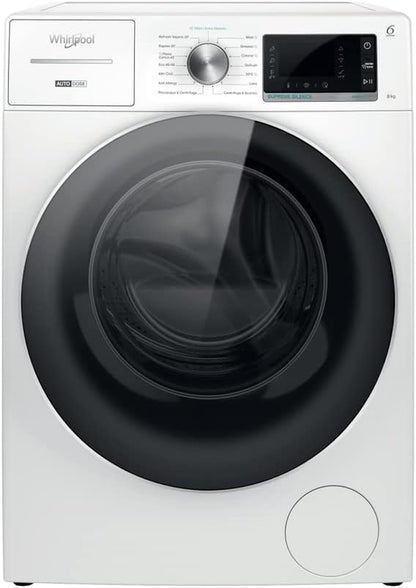 Whirlpool W8W846WR Vapore Machine À Laver 8 Kg 1400 Tours