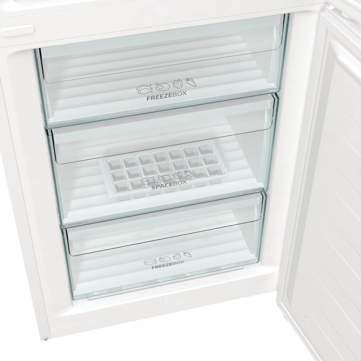 NRK6202EW4 Réfrigérateur-Congélateur Autoportante 331 L E Blanc