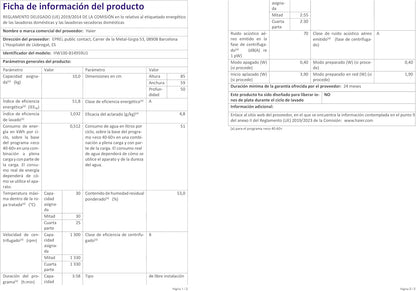 HW90-B14959 Série I-Pro 5, Machine À Laver Wi-Fi, 9 Kg À Charge Avant, 1400 Tours, Technologie Micro Vapeur Refresh, Traitement Antibactérien, Sans Installation, 60 X 50 X 85 Cm, Classe A