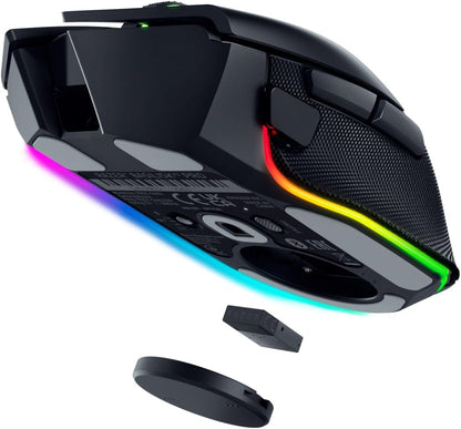 Razer Basilisk V3 Pro - Souris Gaming Sans Fil (Molette Hyperscroll Tilt, Capteur Optique Focus Pro 30K, Eclairage Chroma 13 Zones, 10+1 Boutons Programmables) Noir