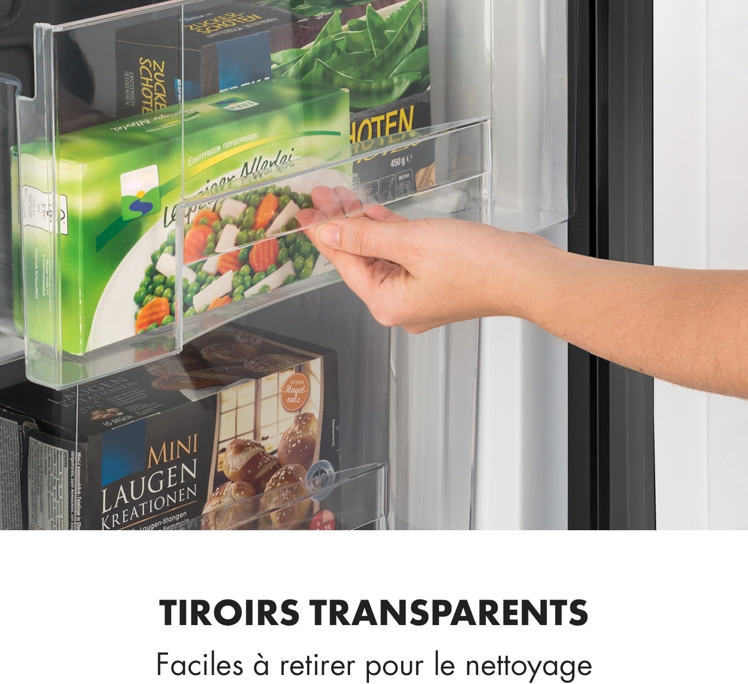 Mini Congelateur Armoire, Petit Congélateur Pour La Chambre Et La Maison, Mini Congélateur 80L, Congelateur Taille Compact Avec Etagères, Econome En Energie, Appareil À Glaçons Et Grattoir