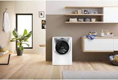 Lave-Linge Séchant  AQD972F697EUN Aqualtis - Lavage 9 Kg / Séchage 7 Kg - Classe a - 1600 Tours/Min - Blanc