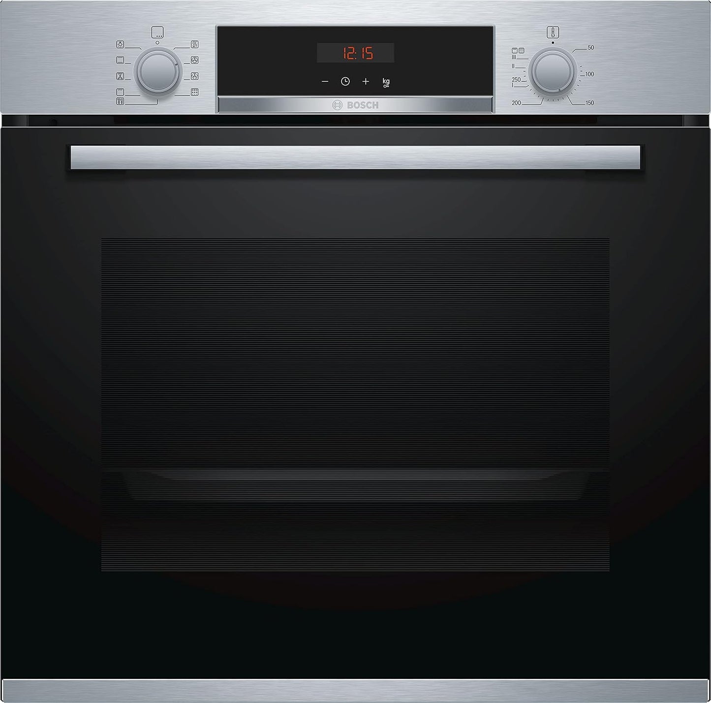HBA573BR0 Four Intégrable Série 4 - Four Multi-Fonctions - Pyrolyse - 3600 W - Grande Capacité De 71L - Inox