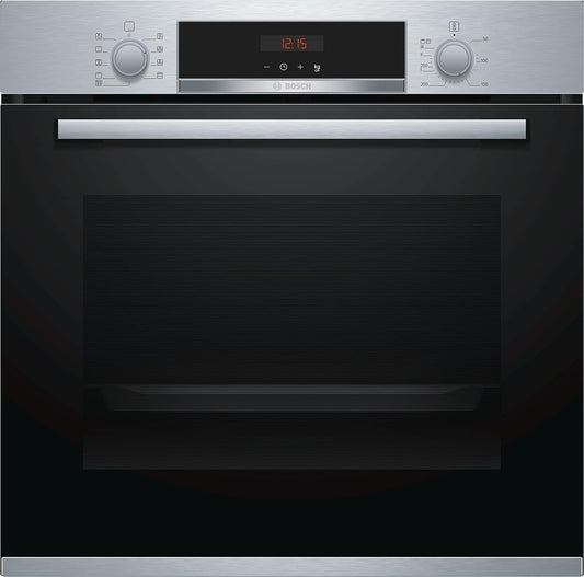 HBA573BR0 Four Intégrable Série 4 - Four Multi-Fonctions - Pyrolyse - 3600 W - Grande Capacité De 71L - Inox