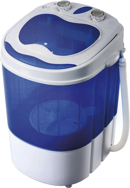 Camp Mini Machine À Laver Portable Avec Essorage, Camping, Capacité 3Kg De Linge, Idéal Pour Voyages, Caravanes Et Camping-Cars, Petite Laveuse, Faible Consommation D'Eau Et D'Énergie, WM1111