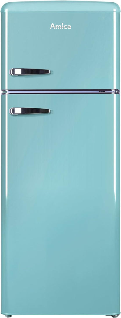 Amica KGC 15632 T Réfrigérateur-Congélateur Autoportante 208 L E Bleu