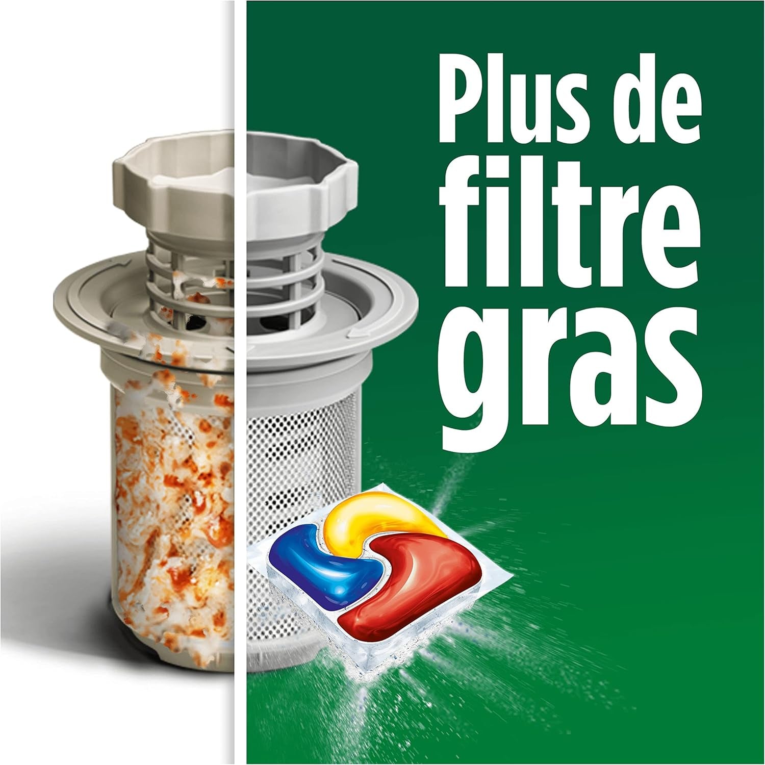 Platinum plus Tout-En-1 Pastilles Lave-Vaisselle, 59 Capsules, Citron, Technologie Anti-Terne, Nettoyage Optimal Pour Une Vaisselle Propre Comme Neuve, Redonne De L’Éclat Et Prévient Le Calcaire