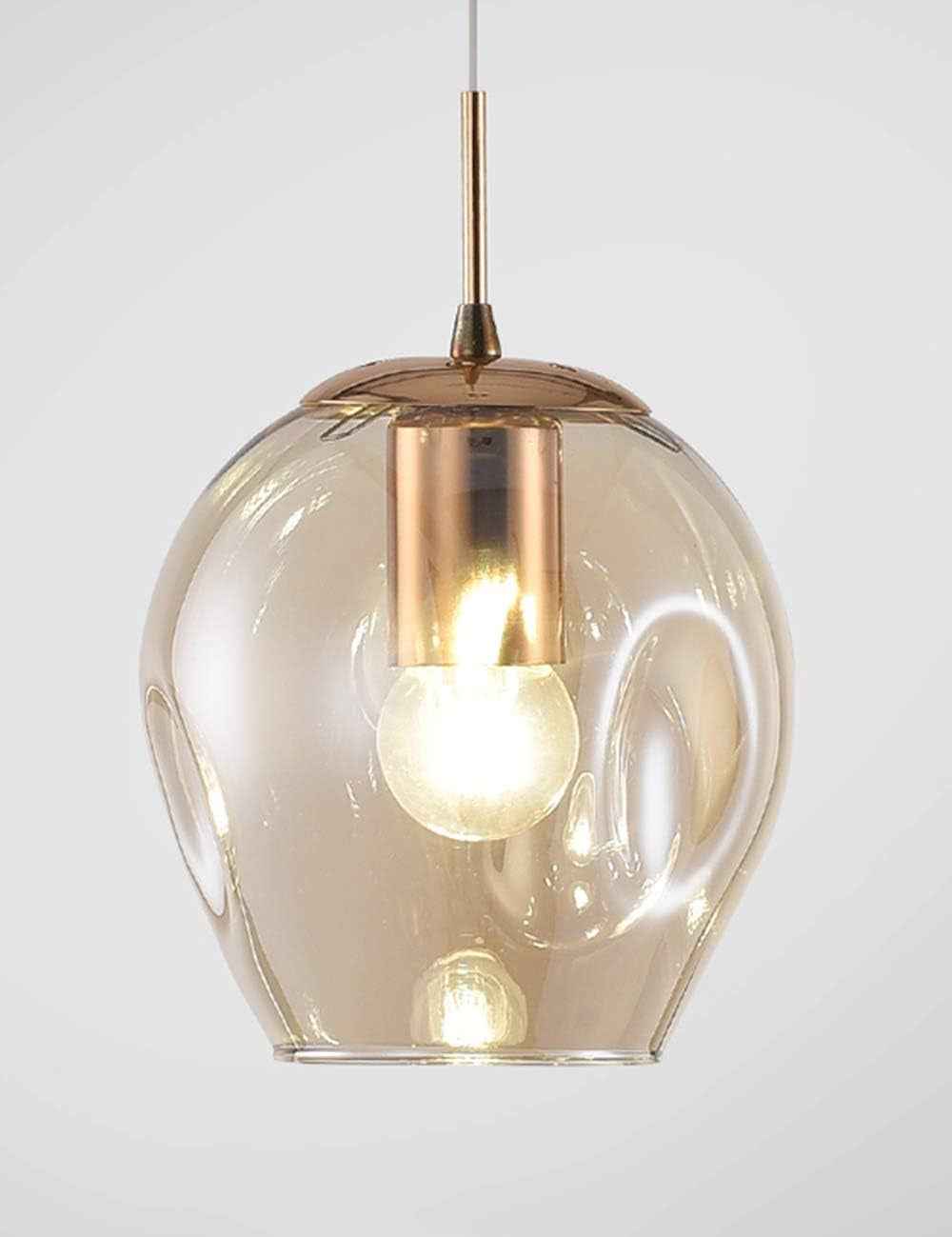 Lustre Spirale 10 Boules De Verre - Grand Pendentif Lumière Pour Escalier, Salon, Villa - Moderne Creux - 55X200Cm