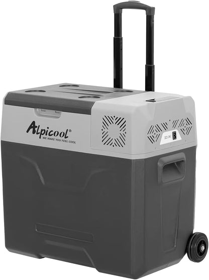 CX50 50L Réfrigérateur De Voiture Portable Congélateur Et Réfrigérateur, Glaciere Électrique À Compression Pour Maison, Dortoir, Camping