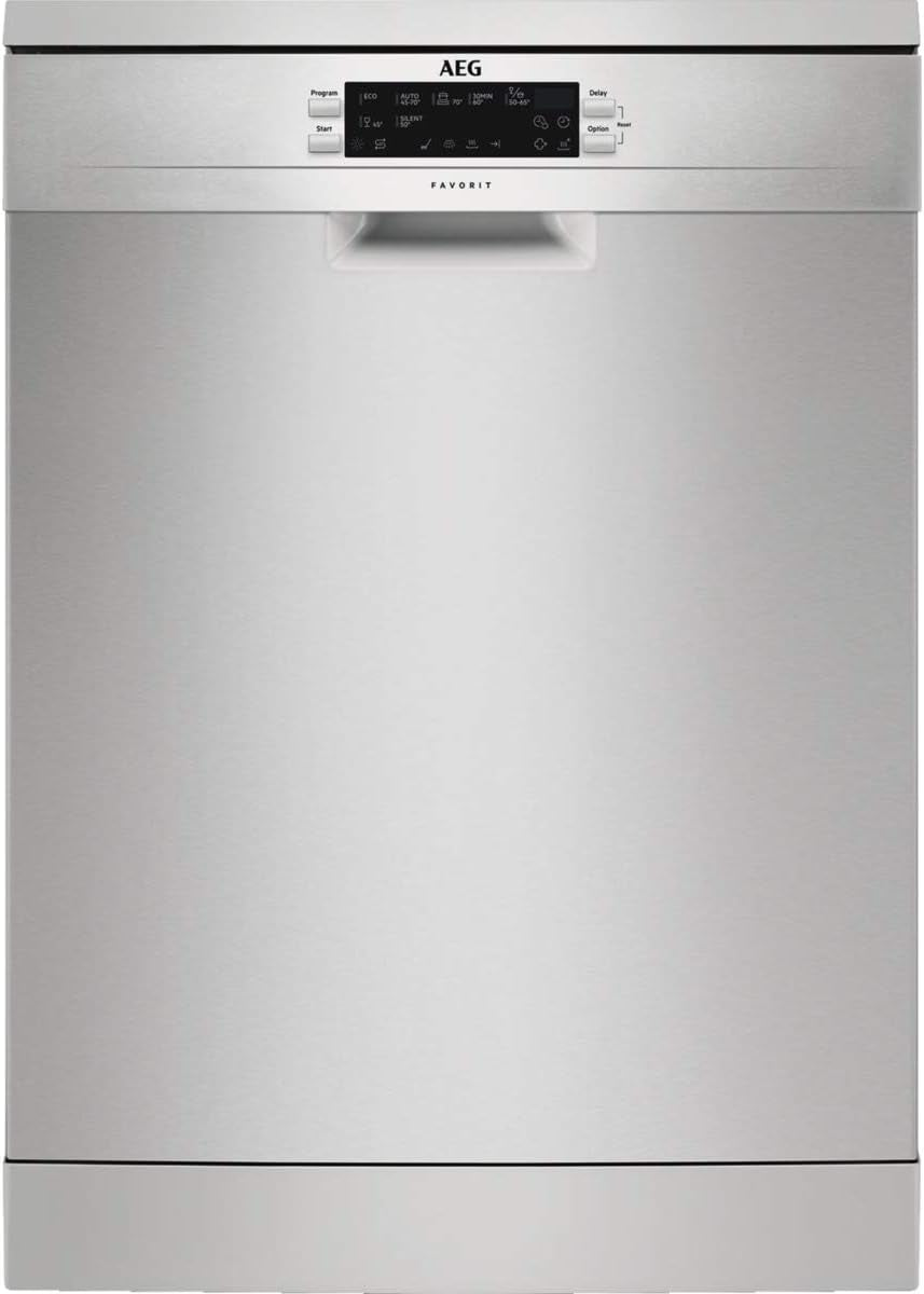 FFB63700PM Lave-Vaisselle - Pose Libre, Proclean, 60 Cm, 15 Couverts, Acier Inoxydable, Classe D