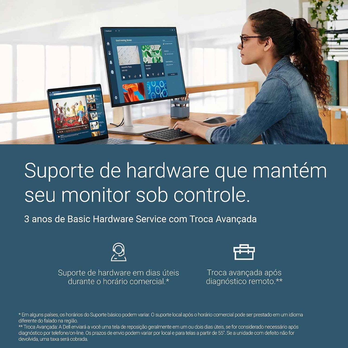 Dell UltraSharp U2725QE 27' 4K Thunderbolt-Hub-Monitor mit Bildwiederholfrequenz Von 120Hz