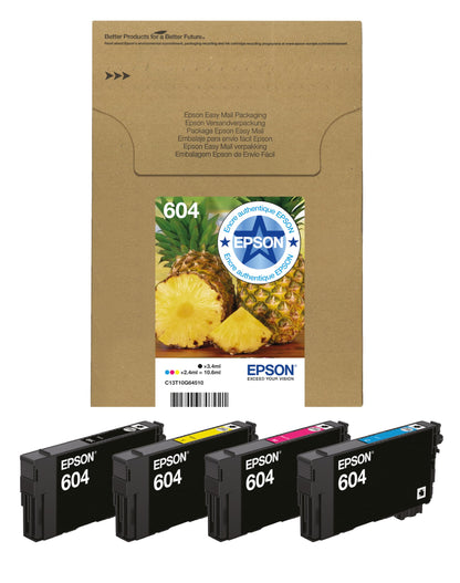 Epson Ink/604 Pineapple C13T10G64010 Multipack