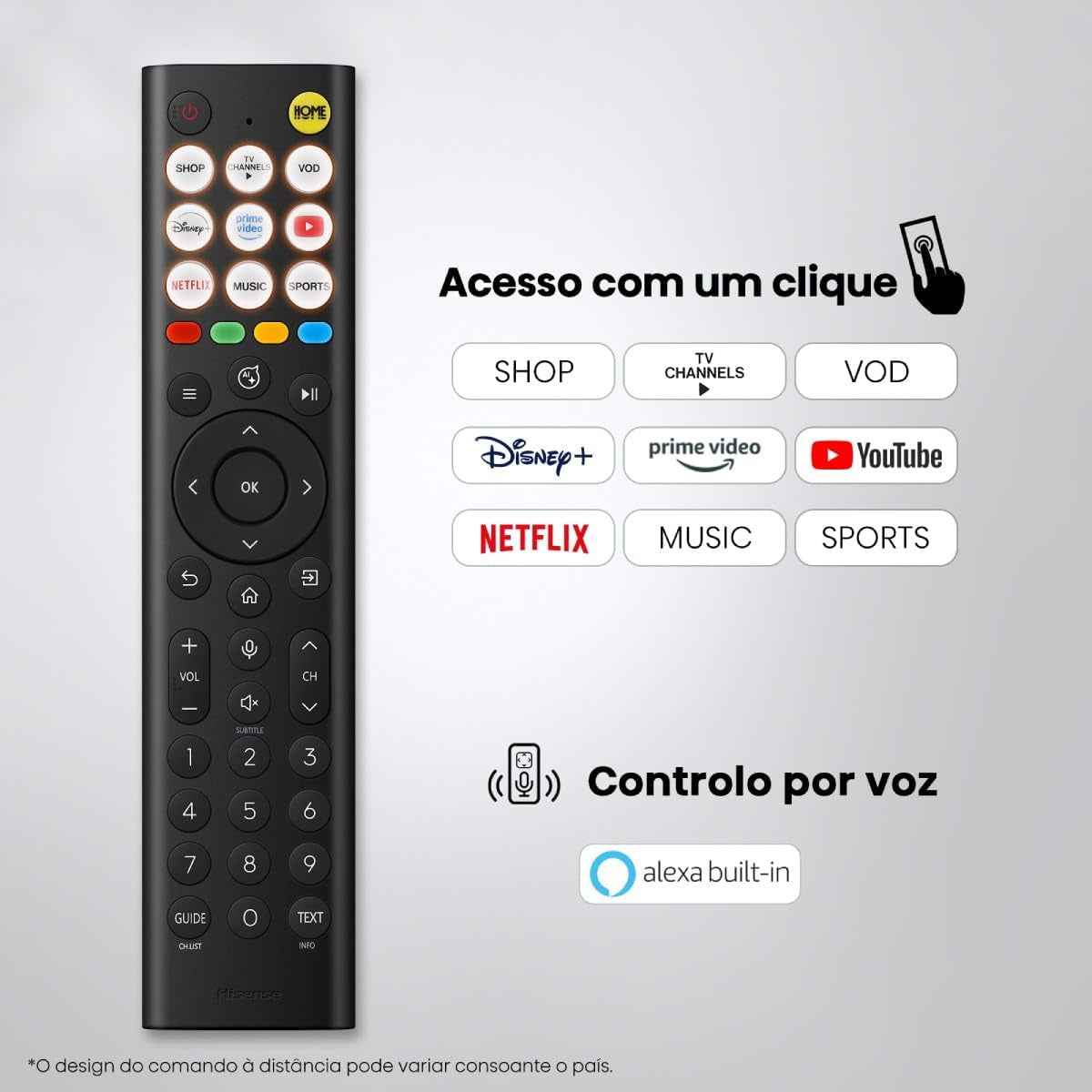 Hisense 43E7S - TV QLED 43 (108 Cm) - 4K UHD 3840X2160 - HDR10+ - Smart TV Vidaa - 3Xhdmi 2.1 - Wifi