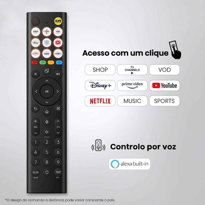 Hisense 43E7S - TV QLED 43 (108 Cm) - 4K UHD 3840X2160 - HDR10+ - Smart TV Vidaa - 3Xhdmi 2.1 - Wifi