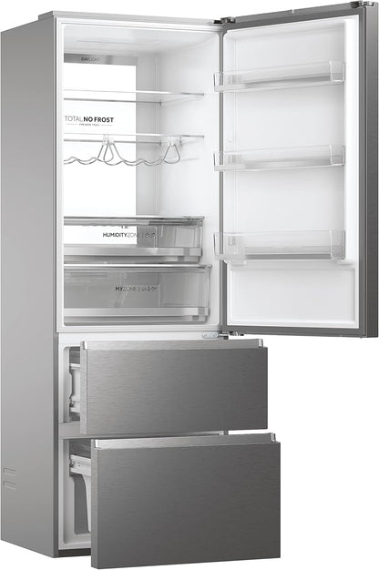 R�FRIG�RATEUR COMBIN� 343+120L CLASSE D PLATINIUM INOX