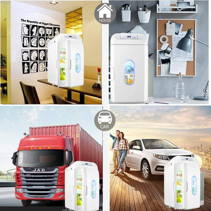 YADLCR Mini Réfrigérateur Glacière Thermoélectrique Congélateur 35L Voiture/Camion 24V / 12V / 220-240V Chaud/Froid Frigo Portable Pour La Conduite De Voyage À Domicile